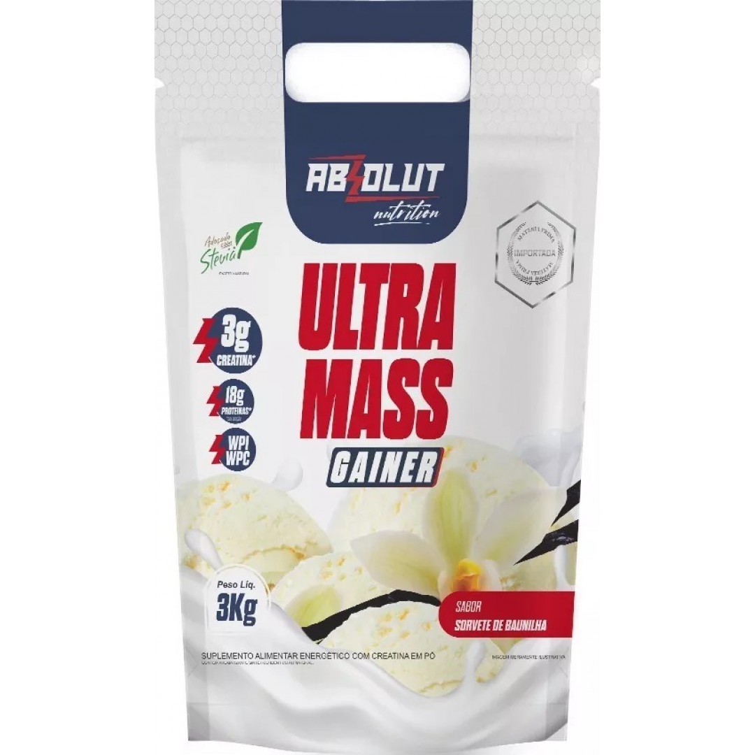 HIPERCALÓRICO ULTRA MASS GAINER ABSOLUT NUTRITION - 3KG